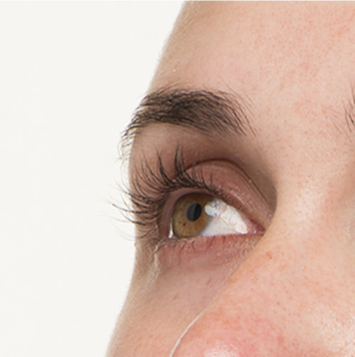 Fuller looking lashes after 12 weeks using Nulastin Lash Follicle Fortifying Serum