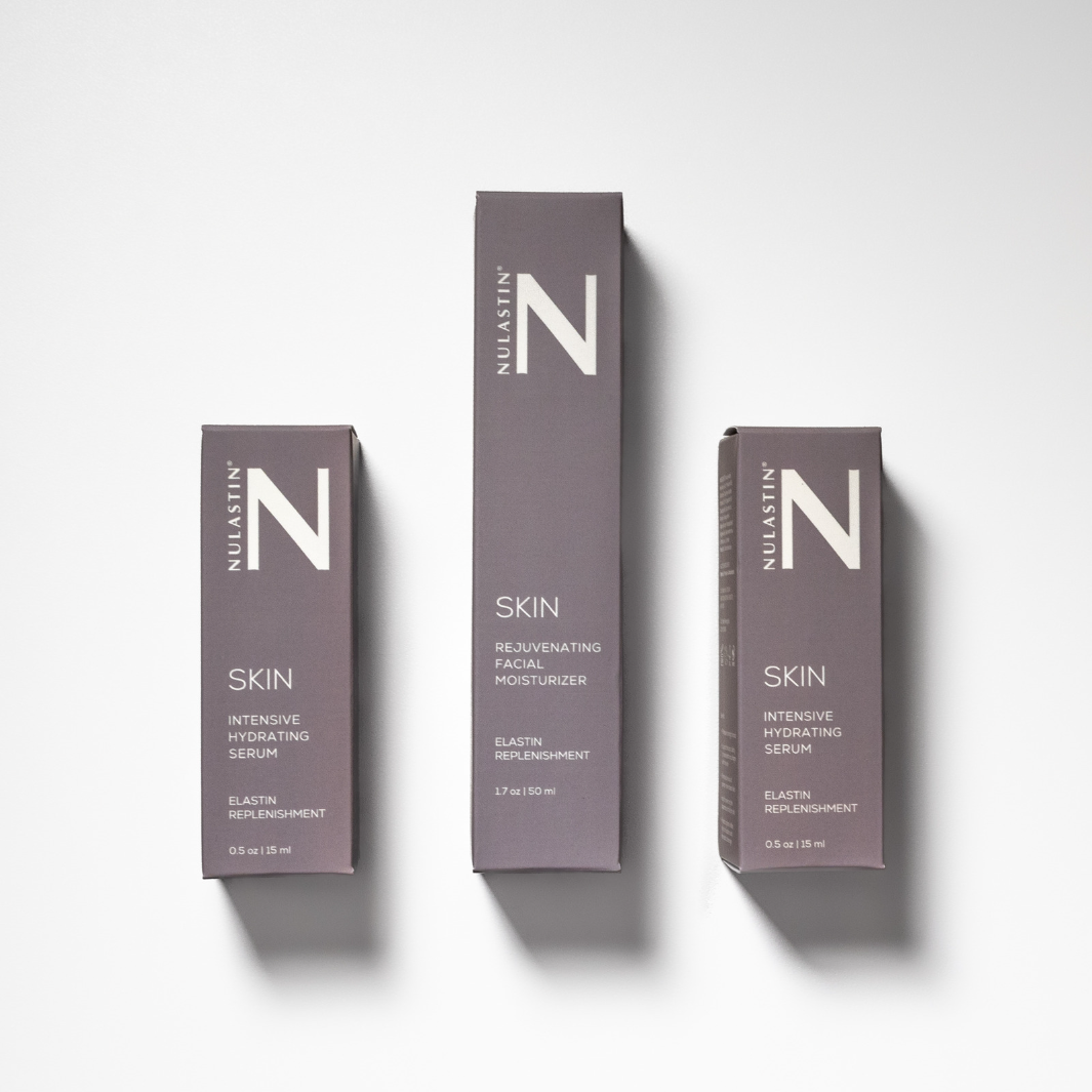 Three NULASTIN 2-step bonus pack grey packaging on white background