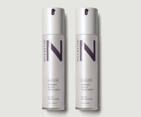 Tube of Nulastin’s award winning Hair Vibrant Scalp Treatment for thicker, fuller looking hair 