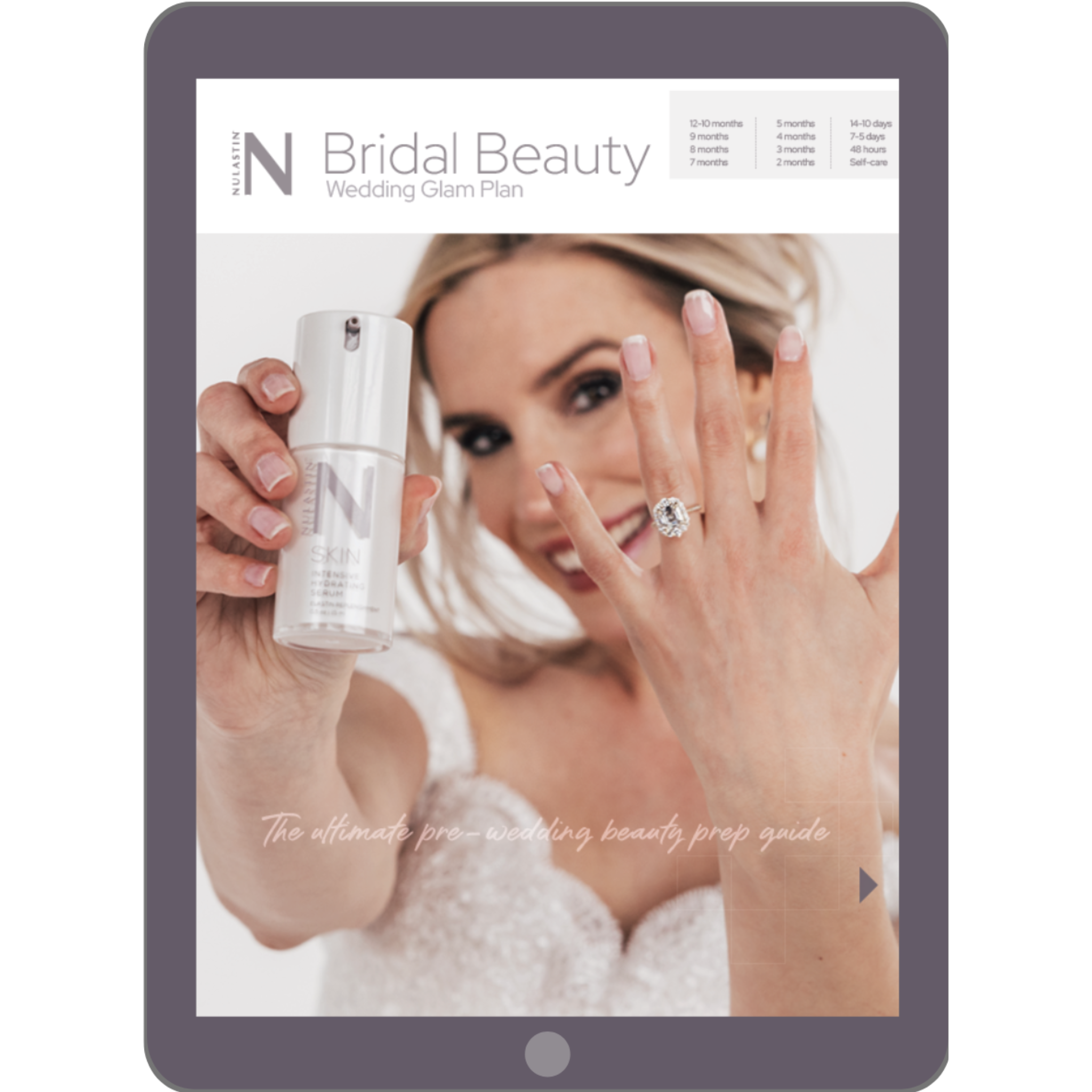 E-Book: Bridal Beauty Wedding Glam Plan (Emailed After Purchase)